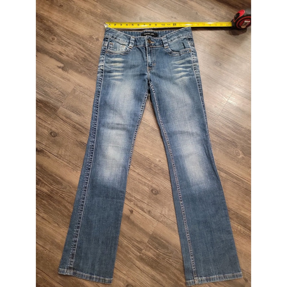 Calvin Klein Jeans Womens Medium Wash Bootcut Denim Size 6x32